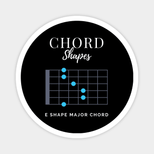 Chord Shapes E Shape Major Chord Tabs Magnet